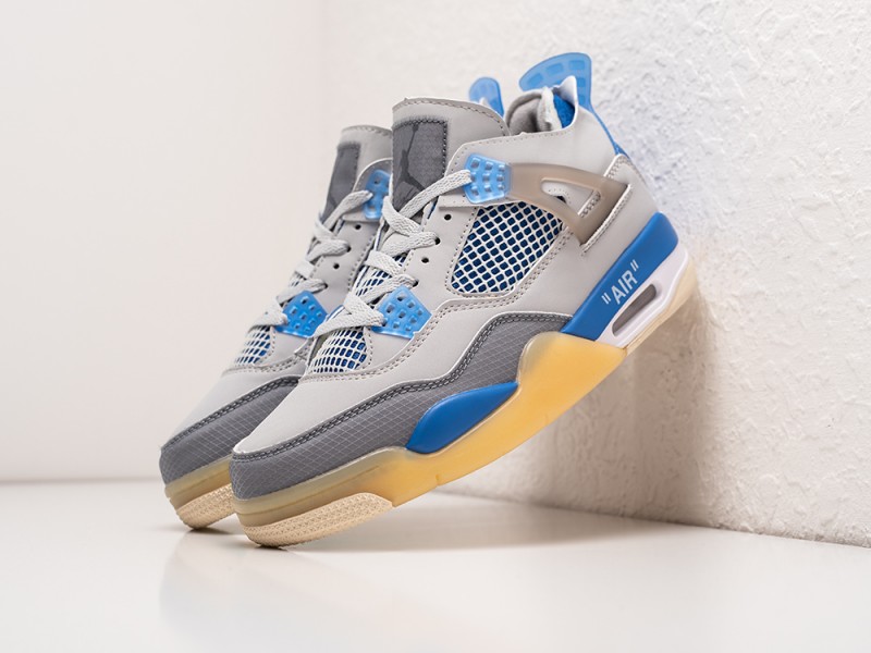 Кроссовки OFF White x Nike Air Jordan 4 Retro - 33751