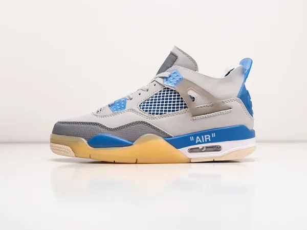 Кроссовки OFF White x Nike Air Jordan 4 Retro - 33751