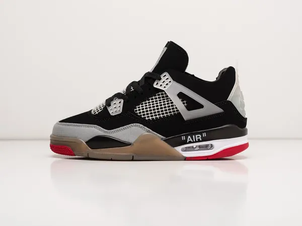 Кроссовки OFF White x Nike Air Jordan 4 Retro - 29513