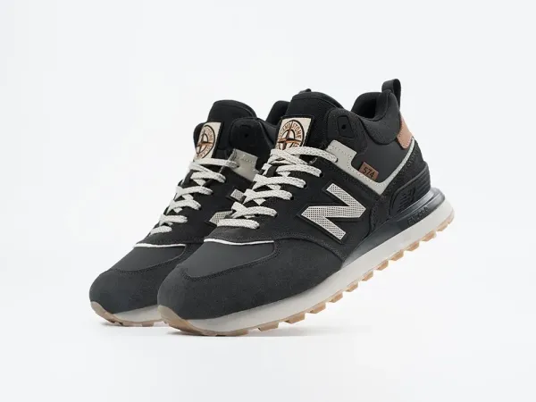 Зимние Кроссовки Stone Island x New Balance 574 Mid - 43944