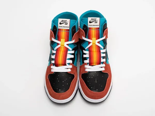 Кроссовки Di’orr Greenwood x Nike SB Dunk High - 40325
