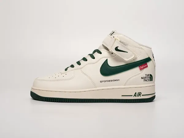 Кроссовки Nike Air Force 1 Mid x Supreme x The North Face - 40550