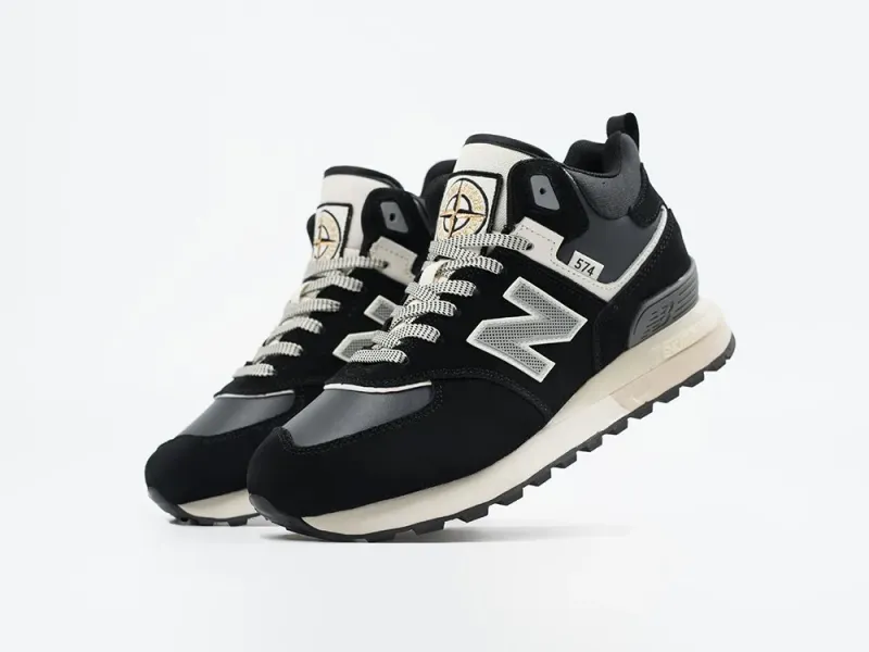 Зимние Кроссовки Stone Island x New Balance 574 Mid - 43940
