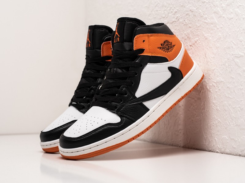 Кроссовки Nike Air Jordan 1 Mid x Travis Scott - 29935