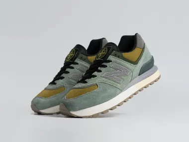 Кроссовки Stone Island x New Balance 574 - 43979