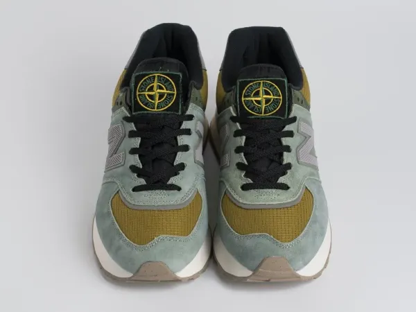 Кроссовки Stone Island x New Balance 574 - 43979