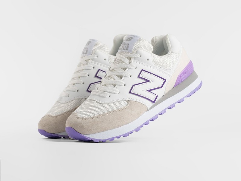Кроссовки New Balance 574 - цвет Белый