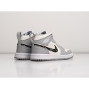 Кроссовки Dior x Nike Air Jordan 1 Mid - цвет Серый