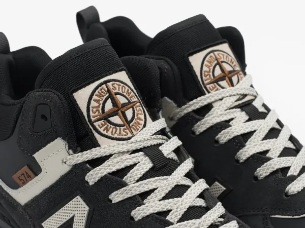 Зимние Кроссовки Stone Island x New Balance 574 Mid - 43944