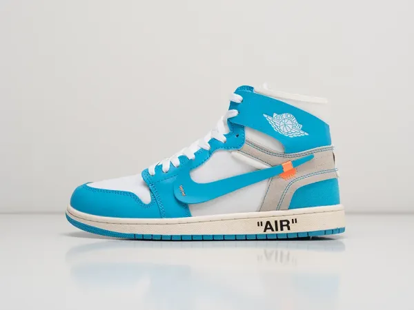 Кроссовки Nike Air Jordan 1 Mid x Off-White - 12006