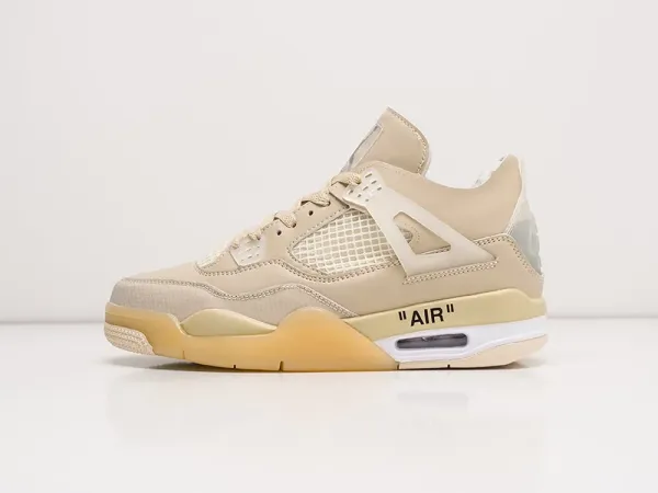 Кроссовки OFF White x Nike Air Jordan 4 Retro - 28081