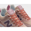 Кроссовки New Balance 574 - цвет Розовый