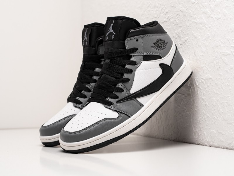 Кроссовки Nike Air Jordan 1 Mid x Travis Scott - 29932