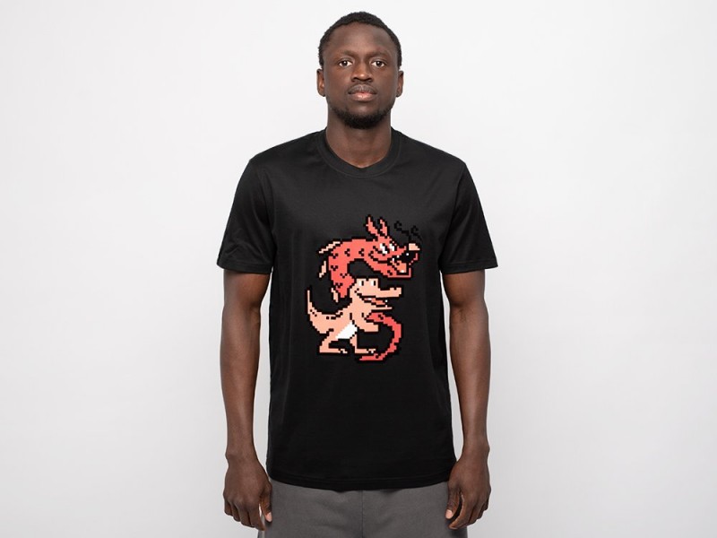 Футболка Lacoste - цвет Черный