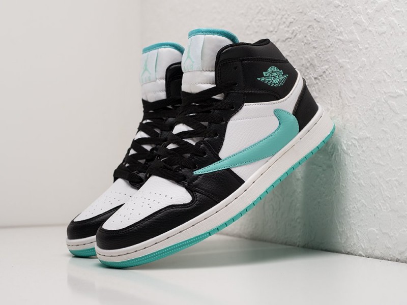 Кроссовки Nike Air Jordan 1 Mid x Travis Scott - 29934