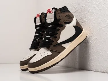 Кроссовки Nike Air Jordan 1 Mid x Travis Scott - 20826