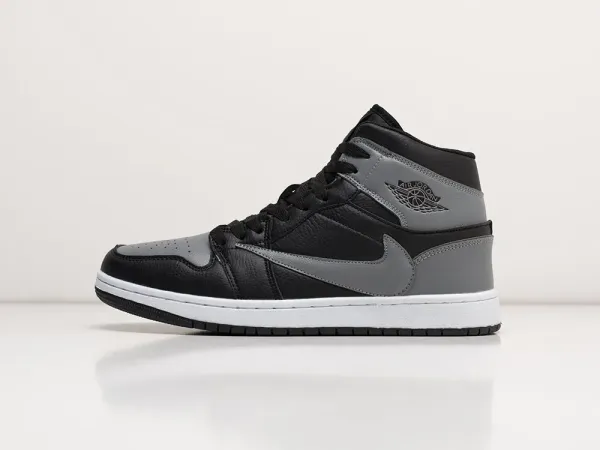 Зимние Кроссовки Nike Air Jordan 1 Mid x Travis Scott - 30971