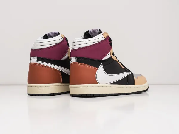 Кроссовки Nike Air Jordan 1 Mid x Travis Scott - 26926