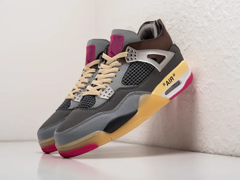 Кроссовки OFF White x Nike Air Jordan 4 Retro - 33752