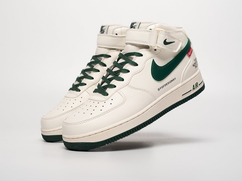 Кроссовки Nike Air Force 1 Mid x Supreme x The North Face - 40550