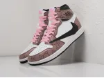 Кроссовки Nike Air Jordan 1 Mid x Travis Scott - 27393