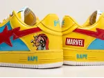 Кроссовки Marvel x BAPE Sta Force 1 low - 35870