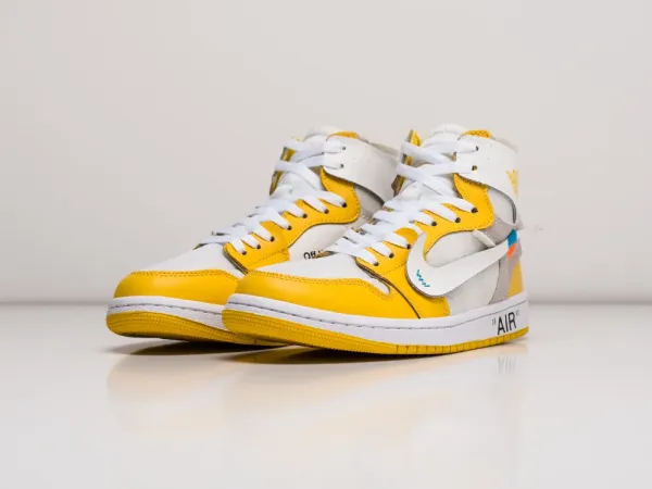 Кроссовки Nike Air Jordan 1 Mid x Off-White - 27280