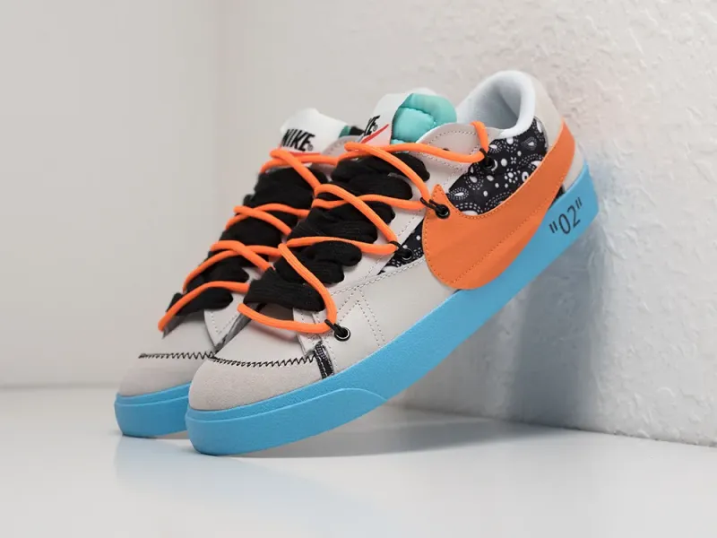 Кроссовки OFF White x Nike Blazer Low 77 Jumbo - 34968