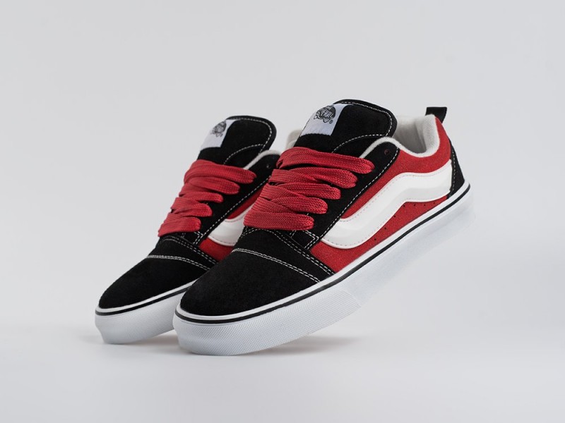 Кеды VANS Knu Skool - цвет Красный
