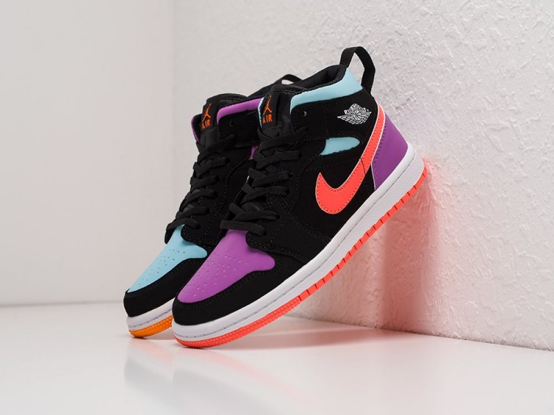 Кроссовки Nike Air Jordan 1 Mid - цвет Разноцветный