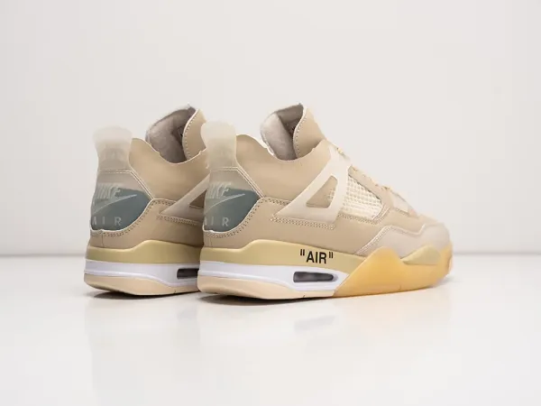 Кроссовки OFF White x Nike Air Jordan 4 Retro - 28042