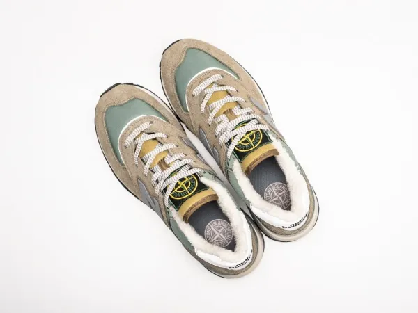 Кроссовки Stone Island x New Balance 574 - 38962