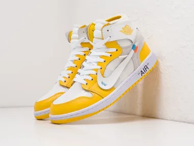 Кроссовки Nike Air Jordan 1 Mid x Off-White - 27279