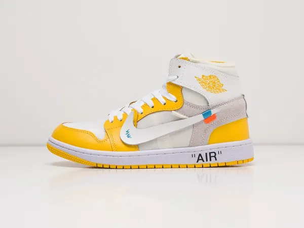 Кроссовки Nike Air Jordan 1 Mid x Off-White - 27279