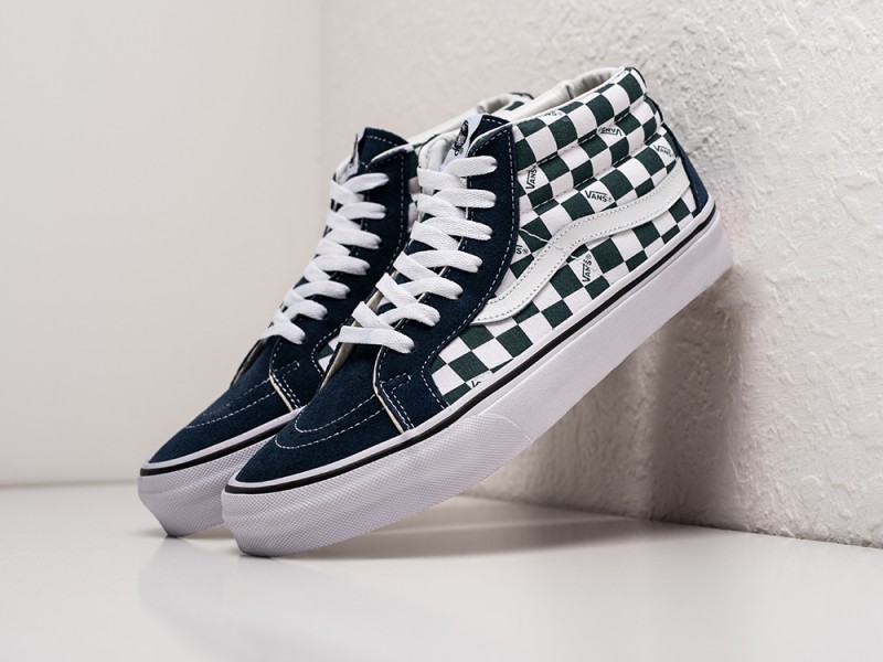 Кеды VANS Sk8 Mid - цвет Синий