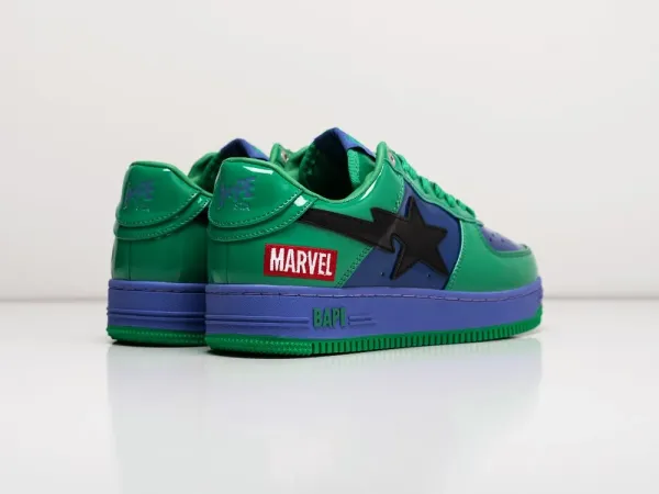 Кроссовки Marvel x BAPE Sta Force 1 low - 35869