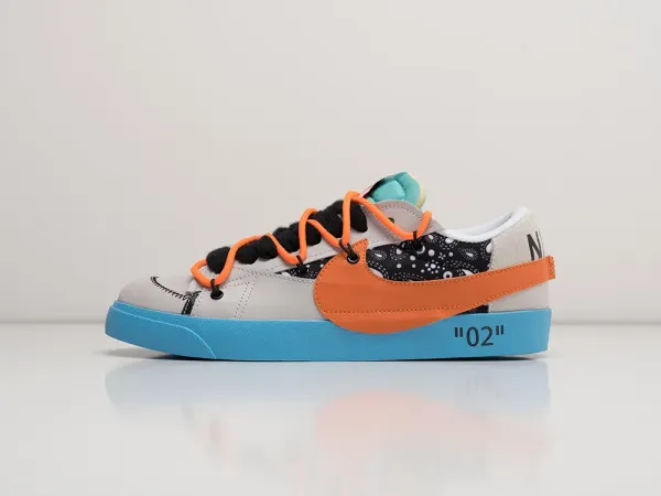 Кроссовки OFF White x Nike Blazer Low 77 Jumbo - 34968