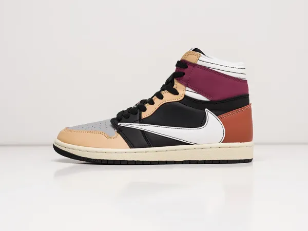 Кроссовки Nike Air Jordan 1 Mid x Travis Scott - 26926