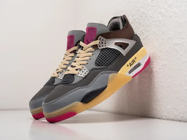 Кроссовки OFF White x Nike Air Jordan 4 Retro - 33752