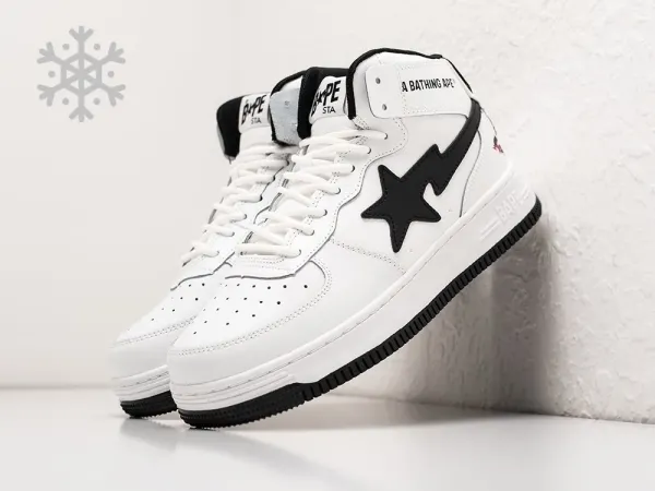 Зимние Кроссовки BAPE Sta Force 1 High - 39535