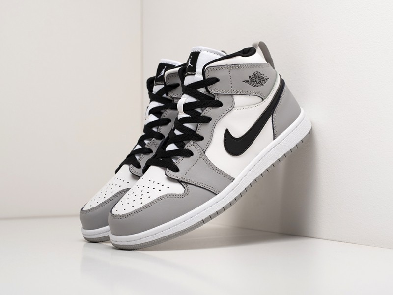 Кроссовки Nike Air Jordan 1 Mid - цвет Серый