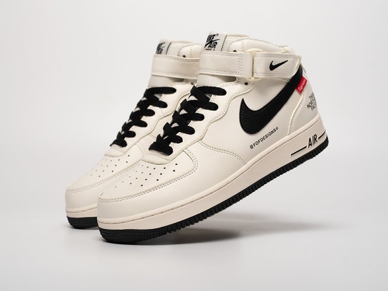 Кроссовки Nike Air Force 1 Mid x Supreme x The North Face - 40548