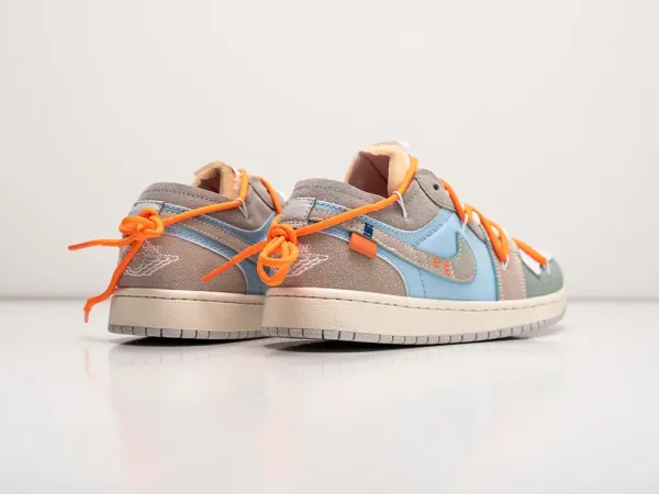Кроссовки Nike Air Jordan 1 low x OFF-White - 34373