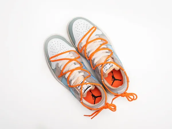 Кроссовки Nike Air Jordan 1 low x OFF-White - 34373