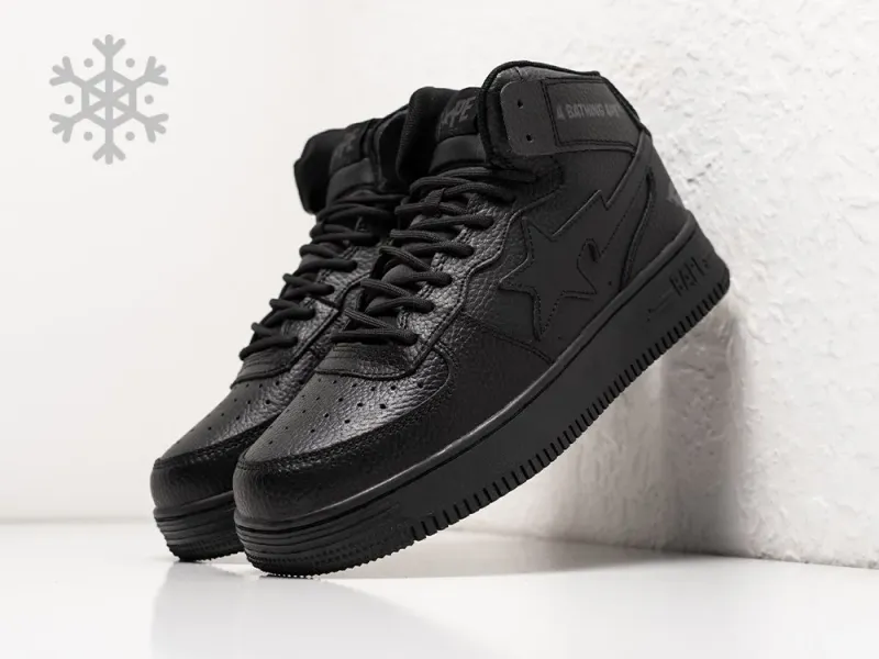 Зимние Кроссовки BAPE Sta Force 1 High - 39537
