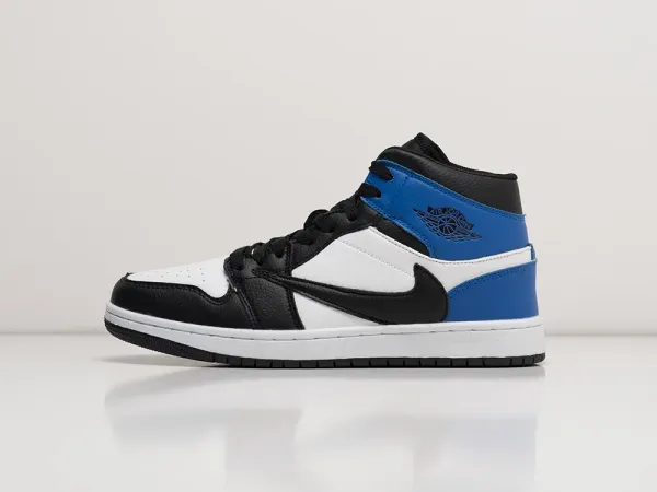 Зимние Кроссовки Nike Air Jordan 1 Mid x Travis Scott - 30968