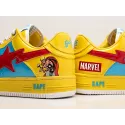Кроссовки Marvel x BAPE Sta Force 1 low - 35870
