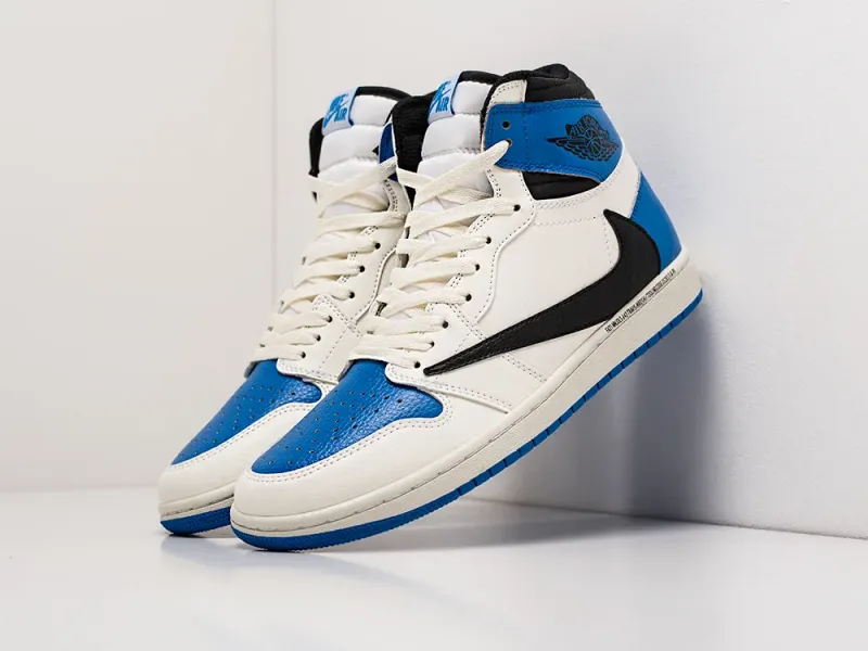 Кроссовки Nike Air Jordan 1 Mid x Travis Scott - 25215