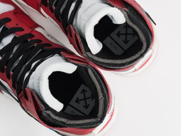 Кроссовки Nike Air Jordan 1 Mid x Off-White - 11090