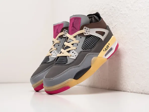 Кроссовки OFF White x Nike Air Jordan 4 Retro - 33753